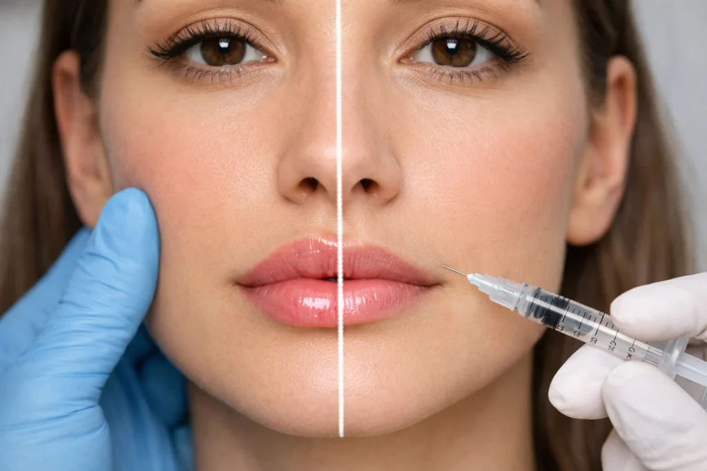 Can You Dissolve Just Half of Your Lip Filler