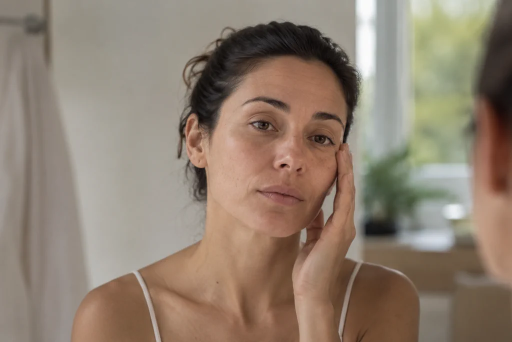 What causes dull, tired looking skin